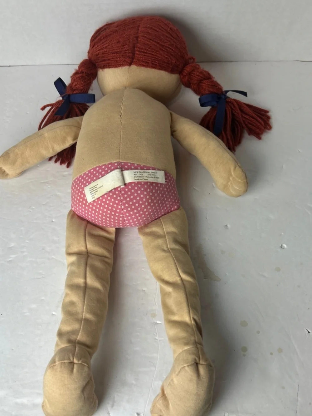 Pottery Barn Kids Paige Girl Doll Discontinued 17'Red hair Poseable Rare
